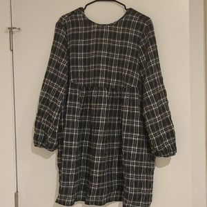 Flannel dress